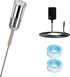 Powered Anode Rod, vattceel Water Heaters Titanium Anode Rod, Prevent Corrosion of Storage Tanks,Improving Water Quality, Up to 20 Years Service Life,NPT 3/4" Thread,For 30-90 Gallon Tank