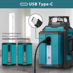 Takamine 12 Lines 3D Self Leveling Laser Level Pro, 3x360 ultra-bright Red Line with Brightness Adjustment, Two Li-ion Batteries, Remote Controller, Magnetic Rotating Stand Included