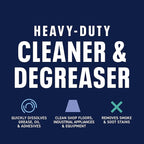 Bioesque Heavy Duty Multi-Surface Cleaner & Degreaser Concentrated Professional Formula, 5 Gallon (Pack of 1)