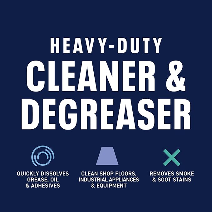 Bioesque Heavy Duty Multi-Surface Cleaner & Degreaser Concentrated Professional Formula, 32 Fl Oz (Pack of 1)