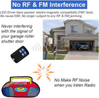 8Ft Led Ballast Bypass Bulbs Single Pin 144W, F96t12 Replacement Single Pin FA8 8 Foot Led Shop Lights, T8 T0 T12 Tube Lights 6500K Clear Cover NO RF FM Interference 12PACK