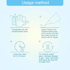 FOLLOWIN Mold and Mildew Bathroom Cleaner Gel 18oz, Household Stain Cleaner for Showers Tiles Grout Sealant Sinks