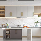 Asidrama 10 Pack 7.5 Inch(192mm) Antique Brass Kitchen Cabinet Handles, Cabinet Pulls Kitchen Cabinet Hardware for Cupboard Drawer Pulls