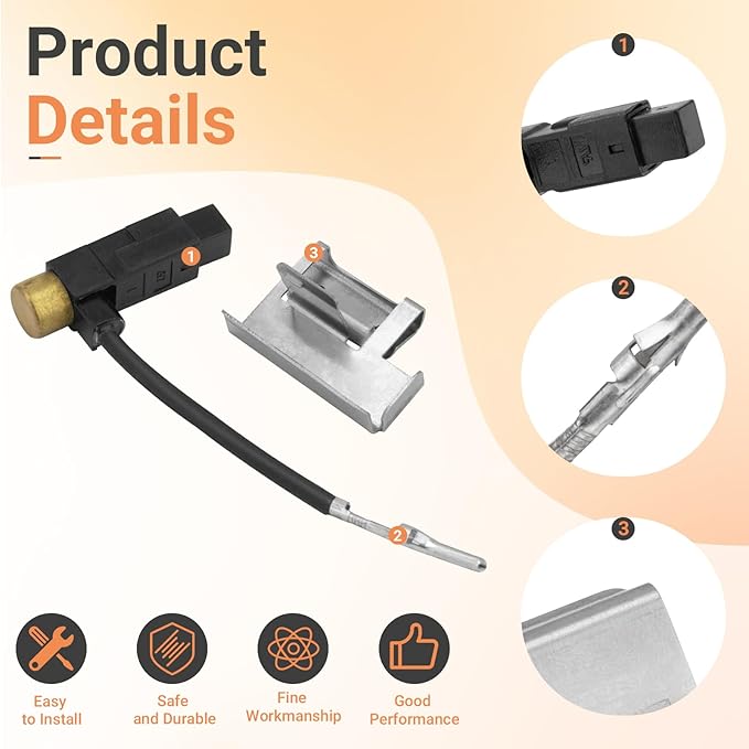 Water Heater Igniter, 9003410 C3 Piezo Ignitor Assembly Replacement Part Compatible with Reliance Water Heater