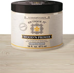 Retique It Wood'n Primer - Paint it then stain it - Stainable Wood Fiber Paint (Bleached Wood, Medium)