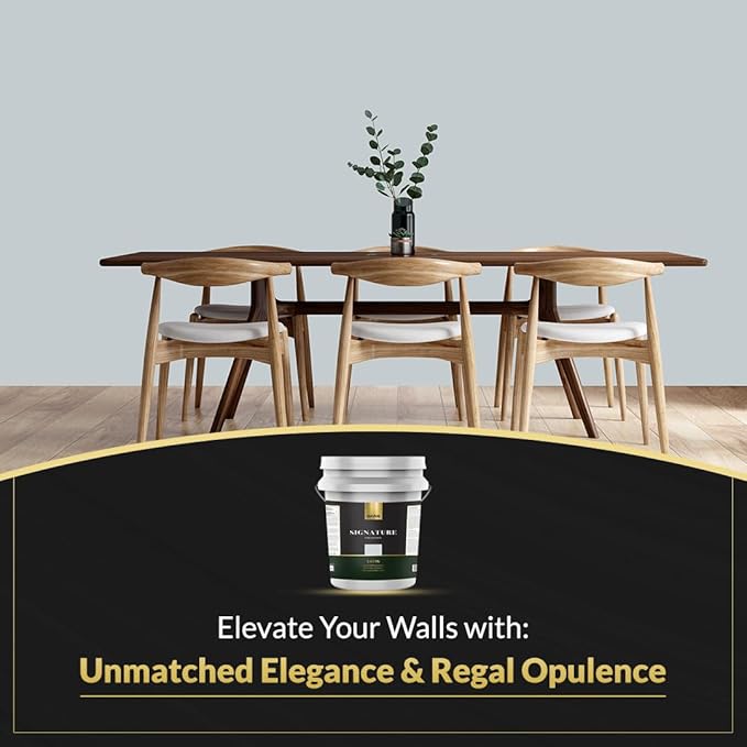 EVOLVE Signature Paint & Primer: Luxury Paint & Primer for Indoor & Outdoor Surfaces, Minimal Odor, Satin Sheen (Starship Gray, 5 Gallon)