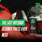 3D LVP Interior Cleaner - Removes Dirt, Grime, Grease, Oil & Stains from Leather, Vinyl & Plastic - Great for Seats, Steering Wheels, Door Panels, Dashboards - Car, Office, Home Use - 1 Gallon