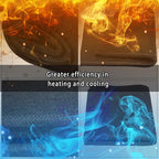 High Temp 12"X24"X1/4'' 6MM Thickness Felt Carbon Fiber Welding Blankets Black (12''x24''x1/4'')