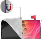 Personalized Magnetic Mailbox Covers Custom Picture/Photo/Text Street Magnetic Mailbox Covers for Garden Yard Home Decor Outdoor