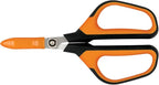 Fiskars Comfort Loop Pruning Snips, Garden Gifts for Women, Extra Large SoftGrip Handle, Yard and Garden Tools 7", Orange/Black