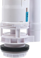 T Tulead Toilet Dual Flush Valve Toilet Repair Parts 11.4-Inch Height, for Two-Piece Toilet