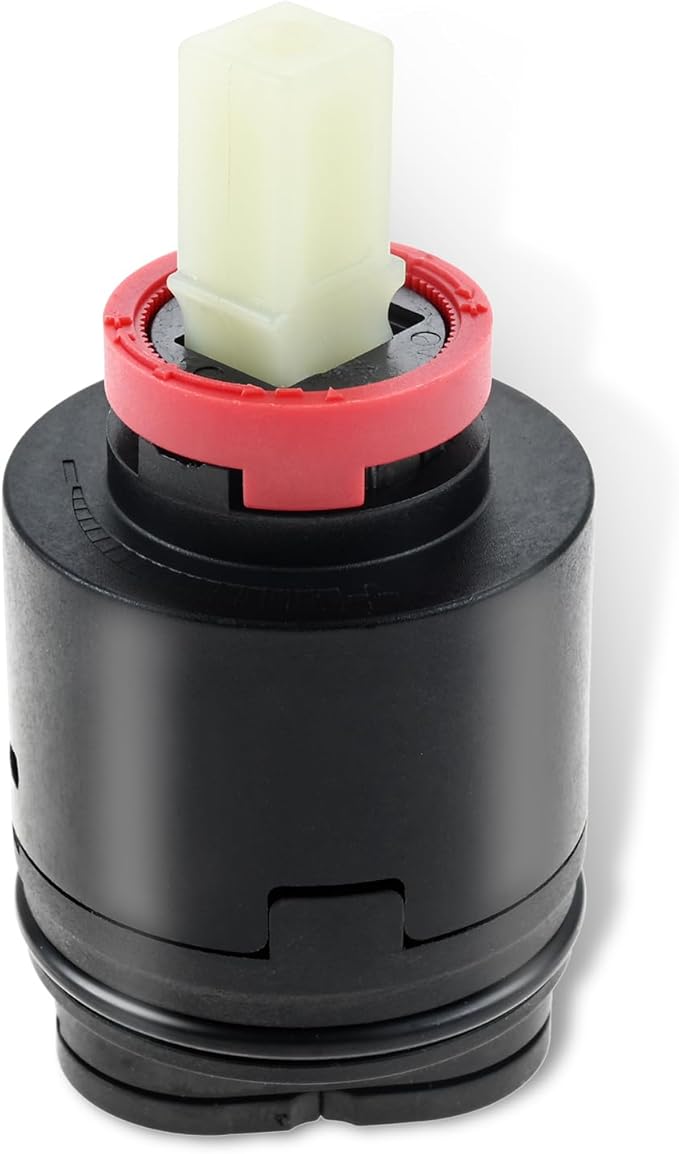 Mgoodoo 40PHF-2 Pressure Balance Cartridge, 40mm Shower Cartridge Replacement Fit for Tub/Shower Faucet Valve