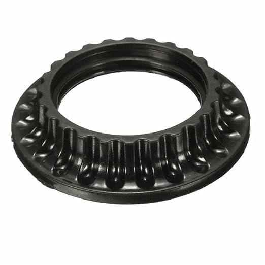 6 Pack Lamp Socket Replacement, Phenolic Medium Base Light Socket, E26 Screw Bulbs Edison Retro Pendant Lamp Holder, Lampshade Ring, 1/8 IP Thread Cap (Just Lamp Socket Rings)