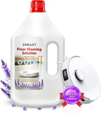Lavender Scent Floor Cleaning Solution, Compatible with All Roborock Mopping Robots (S7, S8, Qrevo, Q7, Q8 series) Deep Cleans for Multiple Hard Floors Stain-Busting & Fresh-Scented