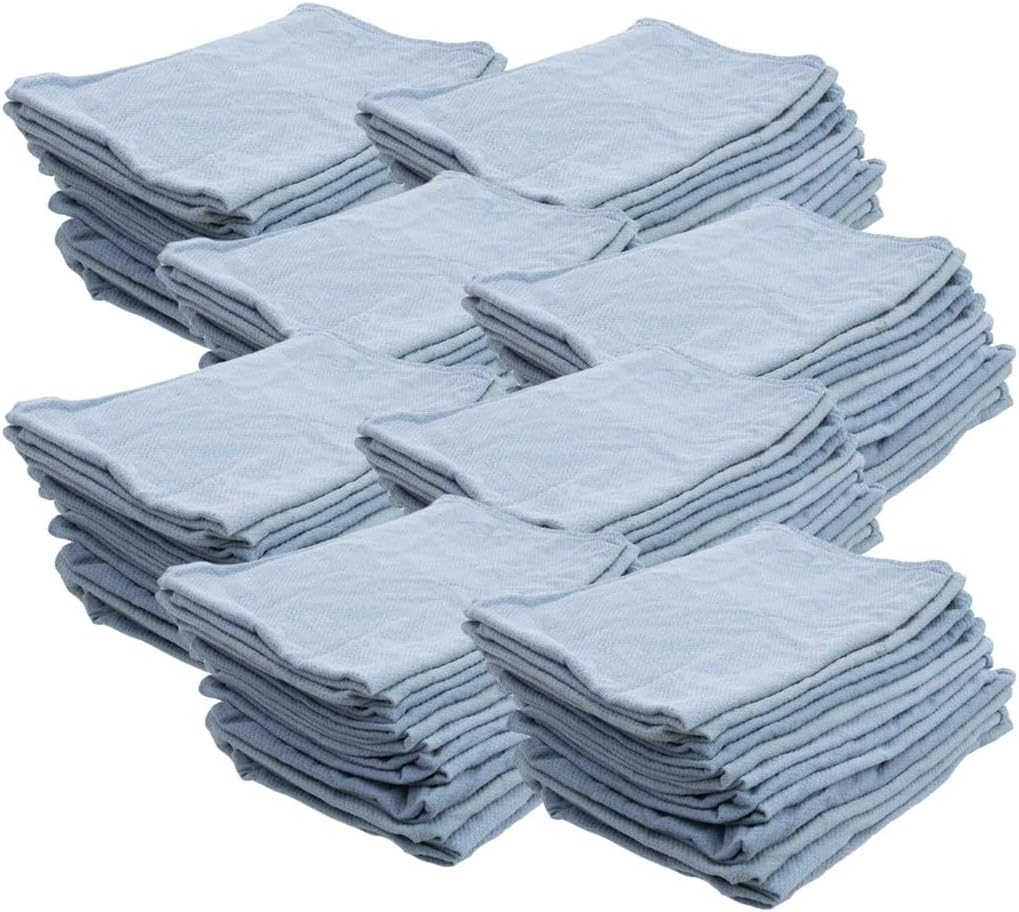 XERO Recycled Surgical Towels - Eco-Friendly Cleaning Cloths for Professional Window Cleaners, Home & Car Detailing - 100% Cotton, Absorbent, Machine Washable Approximately 24"x16" 240 Pack