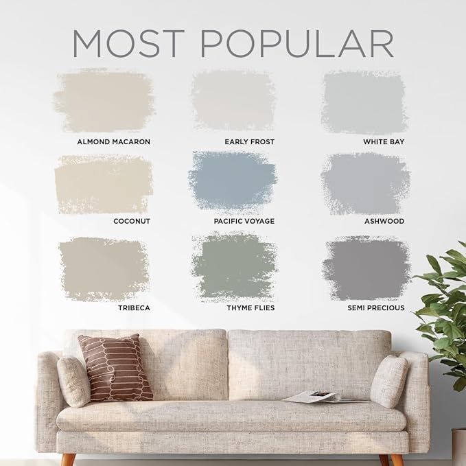 Rust-Oleum Color Spark Interior Paint and Primer in One, Matte, Denim, 1 Gallon