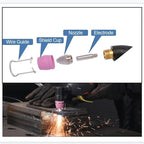 AG-60 Plasma Cutter Torch Consumables, SG-55 AG-60 WSD-60 Plasma Cutter Accessories for CUT55/CUT55PRO, 26Pcs