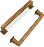 FILTA Cabinet Handles 5 Inch 10 Pack Antique Brass Cabinet Pulls for Kitchen Metal Drawer Pulls Modern Cabient Hardware Cupboard Handles