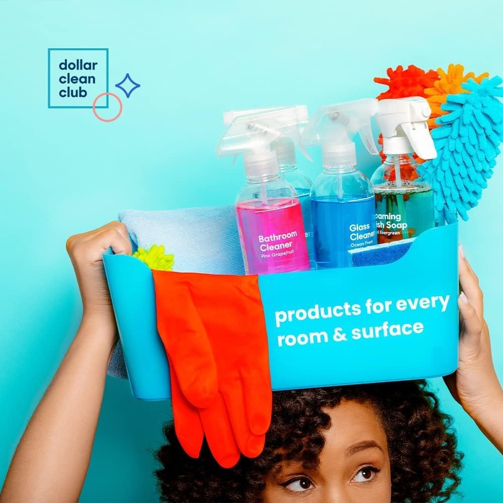 Complete Home Cleaning 15 Pack Kit, Kitchen, Bathroom, Carpet, Dish, and Glass Cleaner Refills