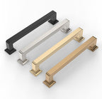 6 Pack 5 Inch Kitchen Cabinet Handles - Brushed Satin Nickel Cabinet Pulls - Cupboard Handles