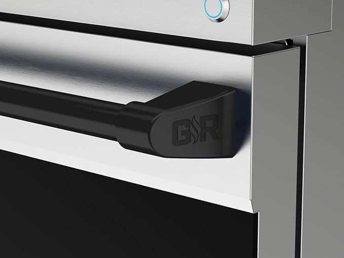 Gordon Ramsay by THOR Kitchen 48 Inch Professional Liquid Propane Range with Tilt Panel Touch Control in Stainless Steel/Black