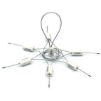 1000 pcs Numbered Security Cable Seals Pull-Tite Anti-Theft Trailer Tags Steel Wire Metal Cable Safety Padlock for Truck Container (White)