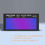 Auto Darkening HD Welding Lens, 2" x 4.25" True Color Welding Filter Lens, with 2pcs Replacement Outside Clear Lens Cover for Welding Helmet, Shade 3/11