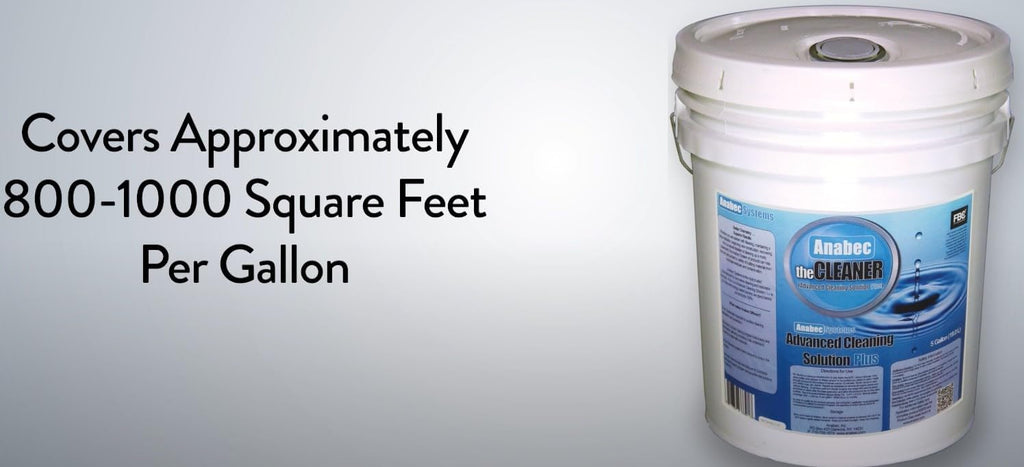 Crawl Space DIY Anabec Advanced Cleaning Solution, 5 Gallons - All-Purpose Commercial Cleaner for General Cleaning Applications