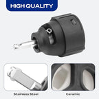 1255 Replacement Cartridge for Moen Kitchen Faucet, Single Handle Cartridge with Leak-Proof Design for Duralast, with Stainless Steel Lever