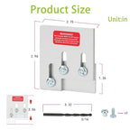 Generator Interlock Kit Compatible with Square D QO or Homeline 150 or 200 amp Panels, 1 3/8 Inches Spacing Between Main and Generator Breaker, SD200A Professional and Safe Interlock Kit