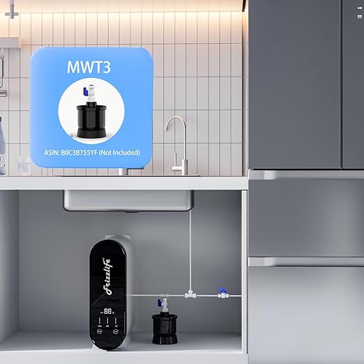 Frizzlife 600 GPD Reverse Osmosis Water Filtration System, 11 Stage Tankless Reverse Osmosis Water Filter, Under Sink RO Water Filter, 2:1 Pure to Drain, Reduces TDS, BPA Free, PX600