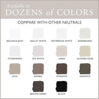 AMY HOWARD AT HOME Chalk-Based One Step Paint for Furniture, Cabinetry, Decor, Finish, and More | No Stripping, Sanding, or Priming | Dark Base | 16 Ounce | Graphite