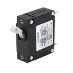 GLOSO J Type Toggle Hydraulic Magnetic Single Pole Circuit Breaker AC/DC Manual Reset Switch Yachts Campers Caravans White Toggle, 30A, J1P