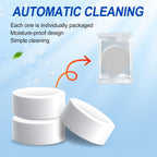 Automatic Toilet Bowl Cleaner Tablets,Bleach Descale&Deodorize-Tank Drop-In Tablets for Stain & Limescale Removal, Fresh Scent, Septic-Safe, Compatible with effective to use Works with Toilets -praise