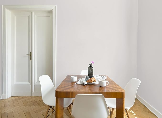 EVOLVE All Purpose Whites: Latex Flat Interior Paint for Walls & Ceilings, Shades of White, Quick Dry, Excellent Touch-Up & Coverage, Eco-Friendly (Snow Drift)