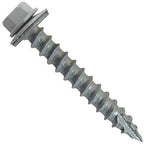#14 Metal ROOFING SCREWS: (250) Screws x 1-1/2" LIGHT GRAY Hex Washer Head Sheet Metal Roof Screw. Self starting/tapping EPDM washer. Colored head for corrugated roofing