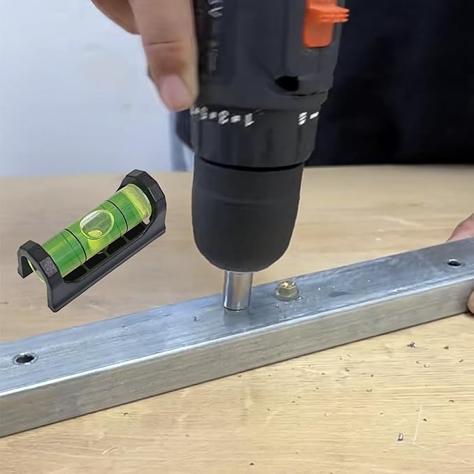 2Pcs Magnetic Bubble Level Measuring Layout Tools Levels with Magnetic Base Bubble Spirit Level