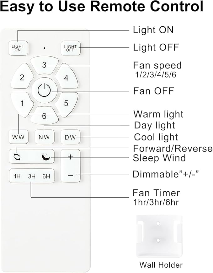 60 Inch Brushed Nickel Ceiling Fans with Lights and Remote, LED Low Profile Flush Mount Ceiling Fan for Bedroom, Living Room, Quiet DC Motor, Dimmable 6 Speeds