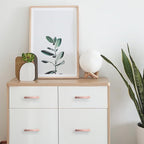 10 Pack Cabinet Pulls 3.75 Inch Hole Center Brushed Copper Square Cabinet Handles Dresser Drawer Pulls Modern Bathroom Cupboard Handles Stainless Steel Kitchen Cabinet Hardware