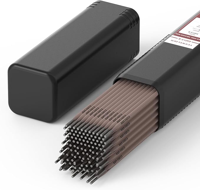 YESWELDER UPGRADED Rutile Material E6013 3/32'' 5LB Welding Rod Carbon Steel Stick Electrodes