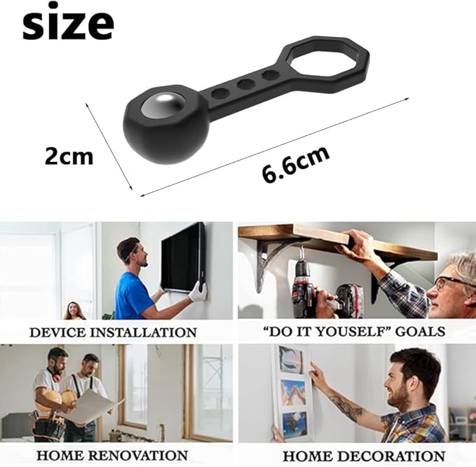 3Pcs Stud Ball Magnetic Stud Finder With 27 Pounds of Pull Magnetic Power, Stud Finder Wall Scanner, Metal Stud Finder Tool for Walls Detected and Located, for Drywall, Ceramic Tiling, Wood