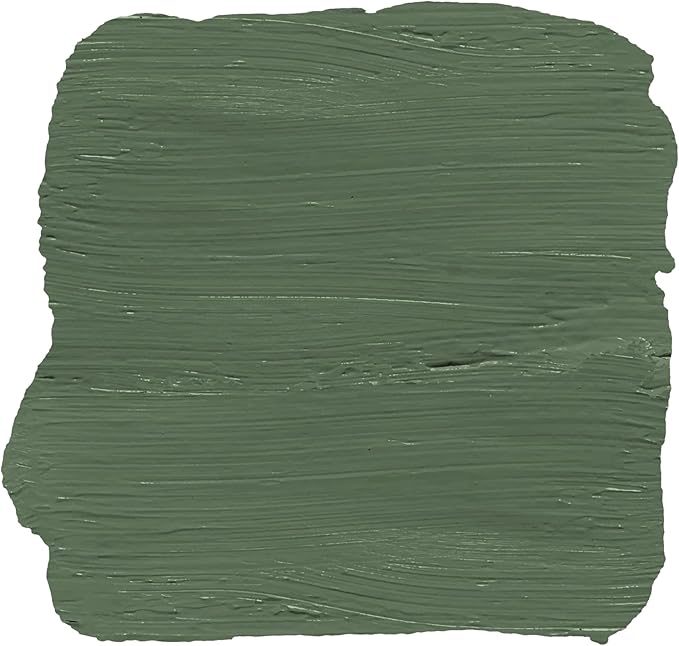 AMY HOWARD AT HOME Chalk-Based One Step Paint for Furniture, Cabinetry, Decor, Finish, and More | No Stripping, Sanding, or Priming | Dark Base | 32 Ounce | English Boxwood