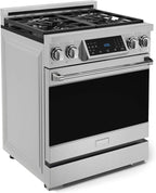 Gordon Ramsay by THOR Kitchen 30 Inch Professional Gas Range with Tilt Panel Touch Control in Stainless Steel
