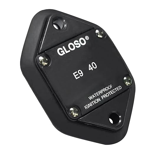 GLOSO Circuit Breaker E94 Panel Mount T1 Auto Reset for Marine Automotive Truck (40A