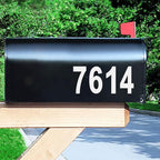 Reflective Mailbox Numbers Sticker Decal Die Cut Classic Style Vinyl Waterproof Number Self Adhesive 5 Sets (2" x 5 set) for Signs, Door, Cars, Trucks, Home, Business, Address Number
