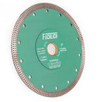 Diamond Porcelain Saw Blade, 7" Diamond Blade 175MM Dry Ceramic Cutting Disc with X Teeth Turbo Mesh Rim,for Ceramic Tile Porcelain Granite Marble