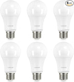 Linkind A19 LED Light Bulbs Dimmable, 100W Equivalent, 2700K Soft White, 15.5W 1600 Lumens 120V Bulbs, E26 Standard Base, UL Listed, Lighting for Bedroom Living Room Home Office,6 Packs