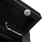 Package Delivery Box for Outside, Cold-Rolled Steel 2-in-1 Anti-Theft Lockable Package Mailbox, Large Parcel Drop Box for Packages & Mails, Weatherproof Rustproof Outdoor Porch Curbside Delivery Box