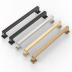 6 Pack 10 Inch Oil Rubbed Bronze Cabinet Handles - Kitchen Hardware Pulls for Cabinets