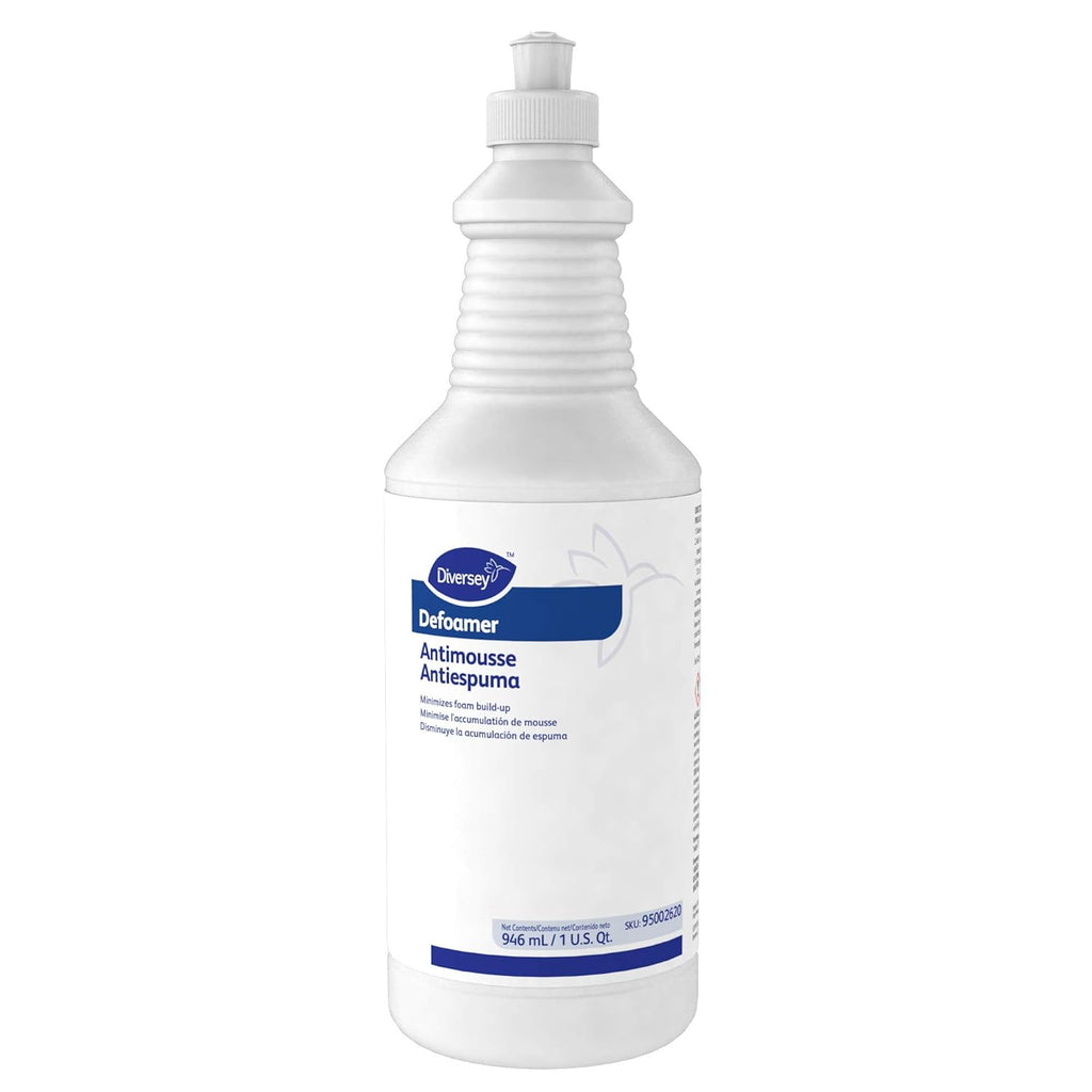 Diversey 95002620 Liquid Defoamer Carpet Cleaner, 6 x 32 oz./946 mL Squeeze Bottles (Pack of 6)